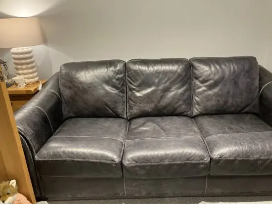 Grey. 3 seater sofa