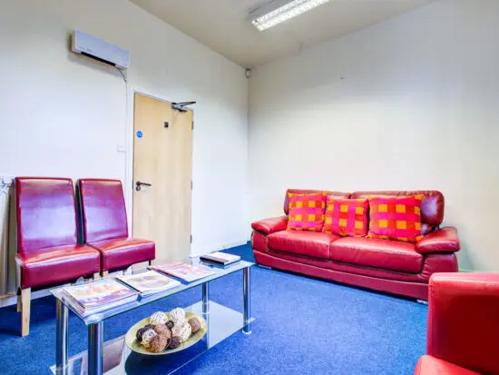 Pre-Loved Leather Chairs (Pair) and Coffee Table – Excellent Condition