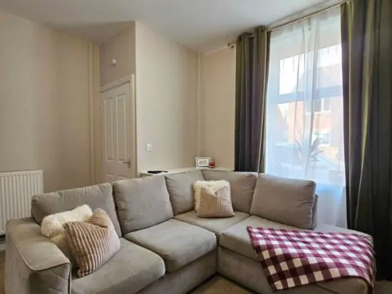 SCS grey corner sofa