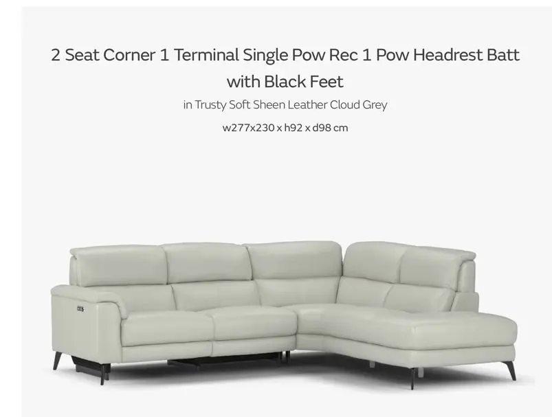 Sofology Large Corner Sofa with Chaise – Perfect for Family Living