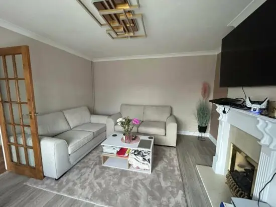 Plush Velvet 3+2 Seater Sofa Set