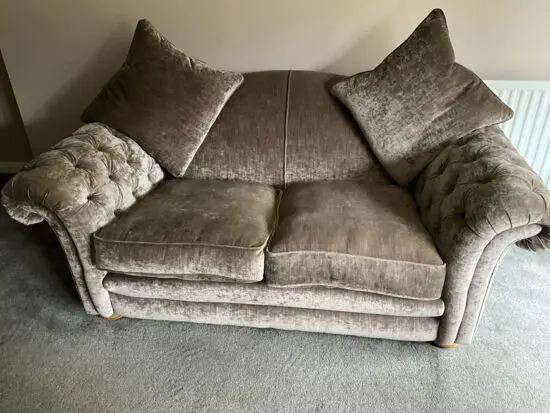 DFS Leven Pillow back sofa - Mink