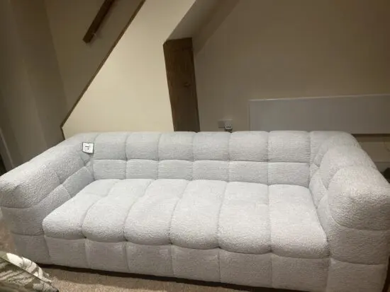 Brand new grey sofa