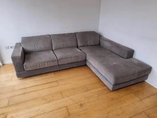 Italian sofa with lounger