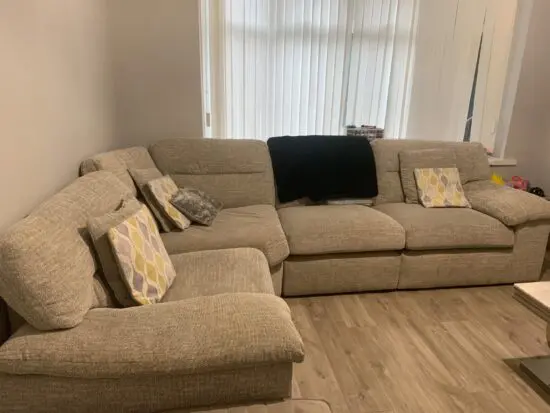 Oak Furnitureland Modular corner sofa