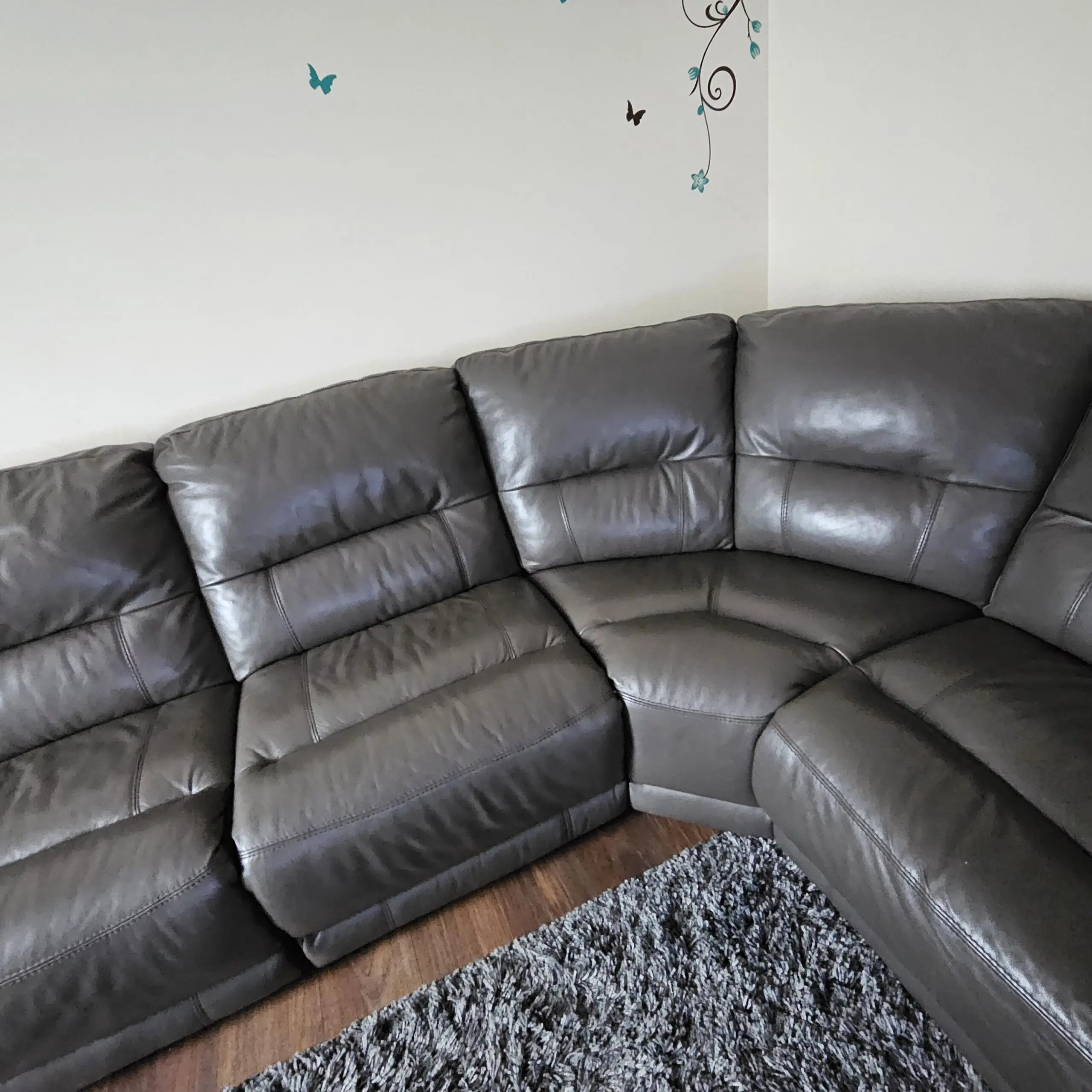 DFS Large Corner Sofa with Recliner Function – 6+ Seater