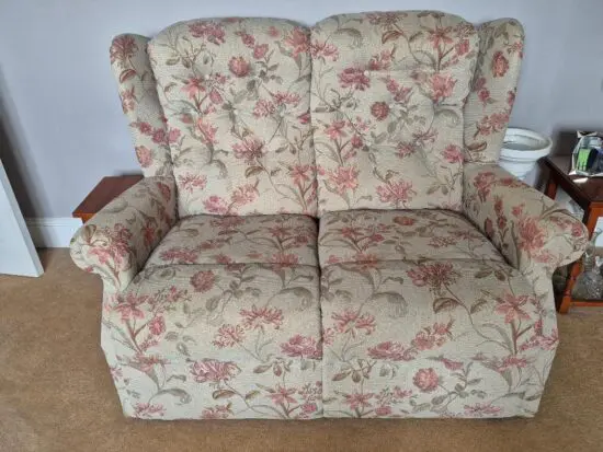 2 seater sofa and armchair