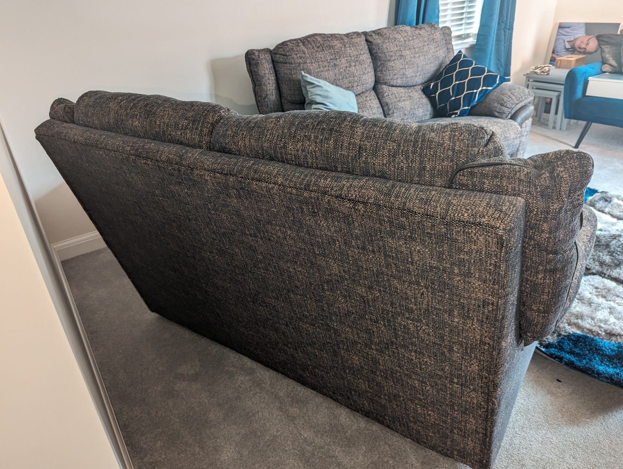 SCS Brown Fleck Two 2 Seaters Sofalistic The Sofa Marketplace buy and sell preloved sofas nationwide