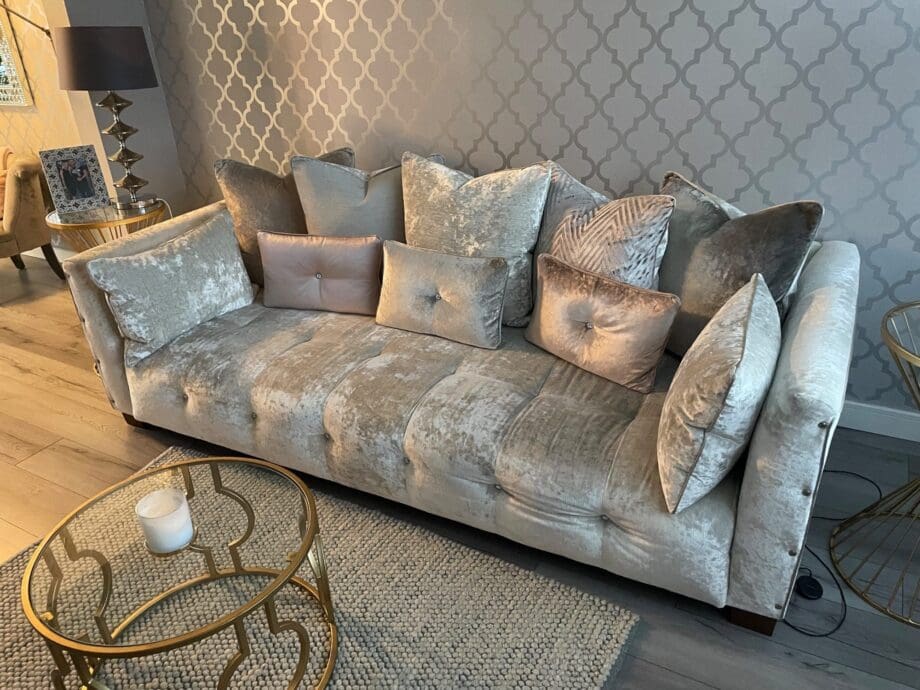 Sofology Grey 4 seater sofa