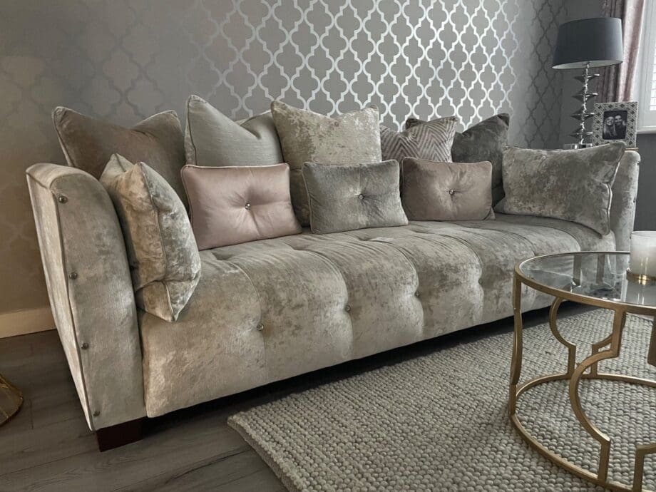 Sofology Grey 4 seater sofa