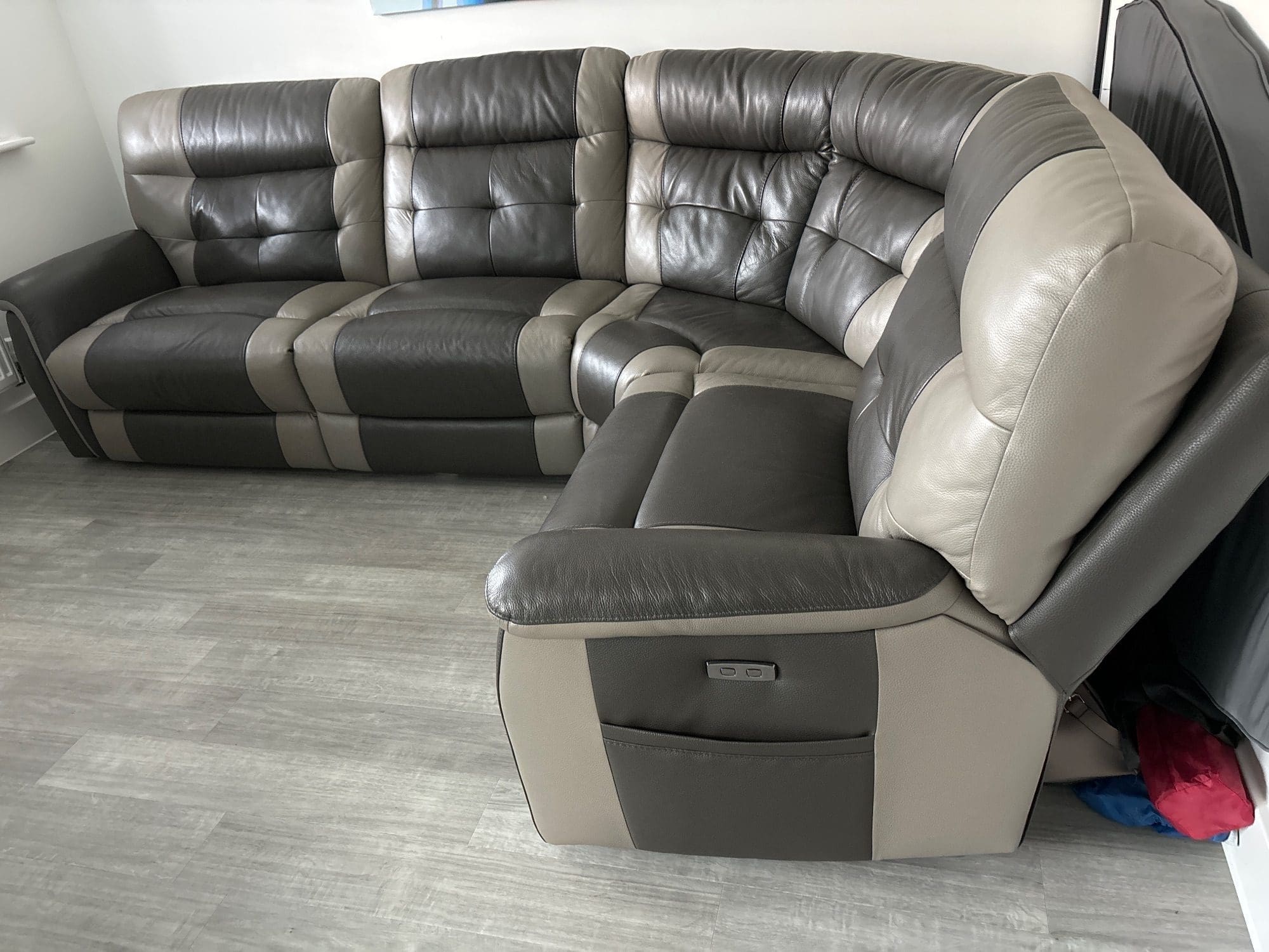 SCS Brown Leather Corner Electric Recliner Sofalistic The Sofa Marketplace buy and sell preloved sofas nationwide