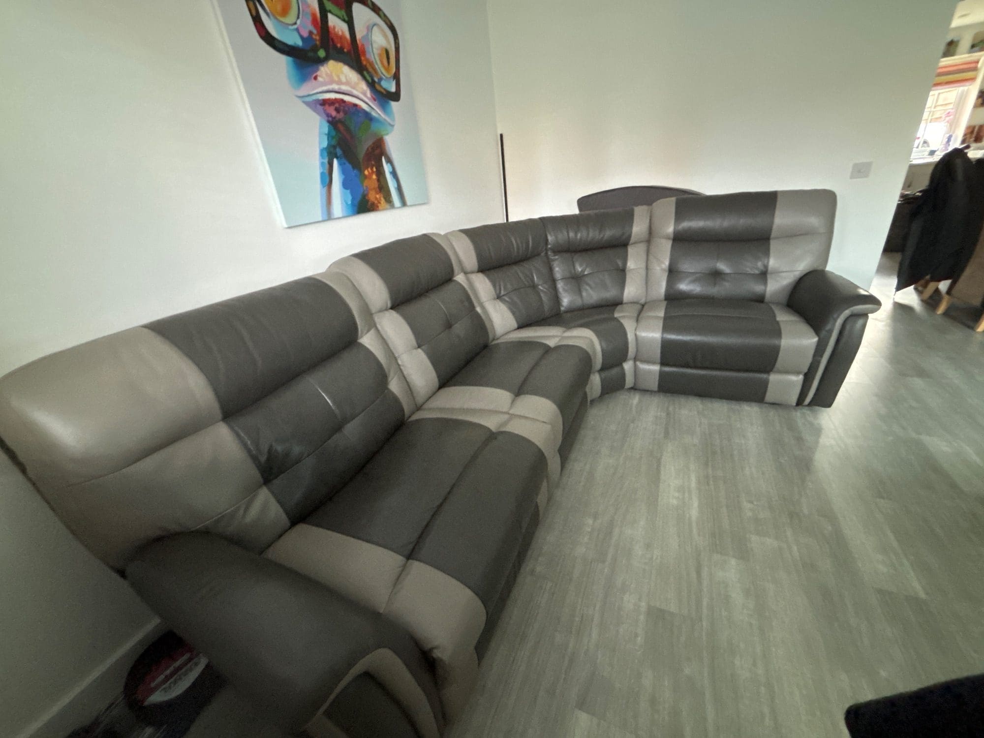 SCS Brown Leather Corner Electric Recliner Sofalistic The Sofa Marketplace buy and sell preloved sofas nationwide