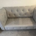 DFS Belair 2 Seater Sofa and Matching Footstool