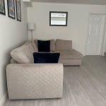 DFS Natural L-Shape Sofa with Arm Detailing