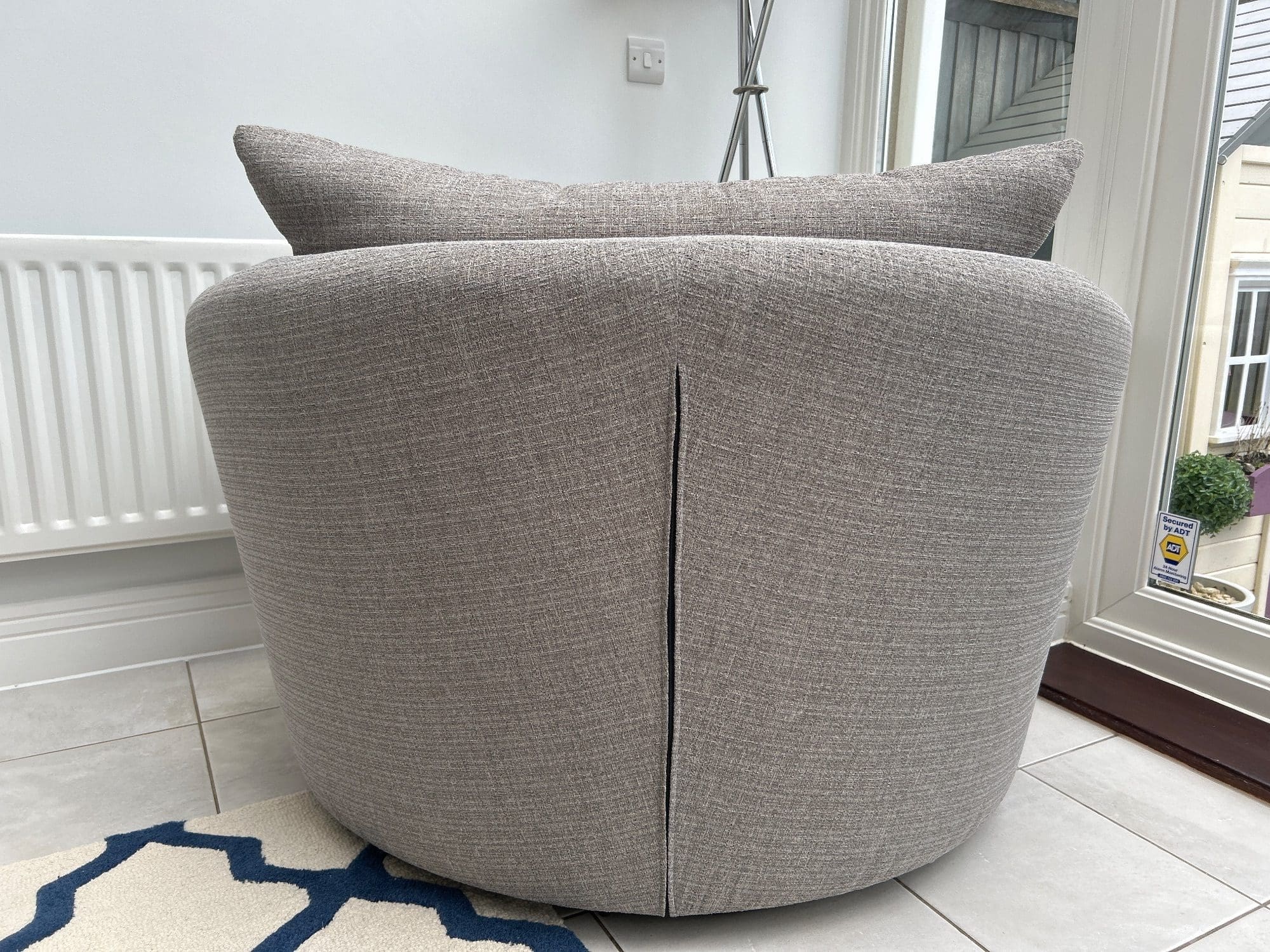John Lewis Grey Cuddle Chair Sofalistic The Sofa Marketplace buy and sell preloved sofas nationwide