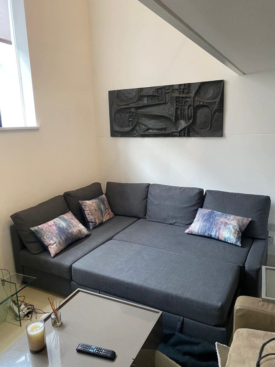 IKEA Grey Corner Sofa Bed