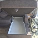 DFS Ankara sofa bed truffle colour