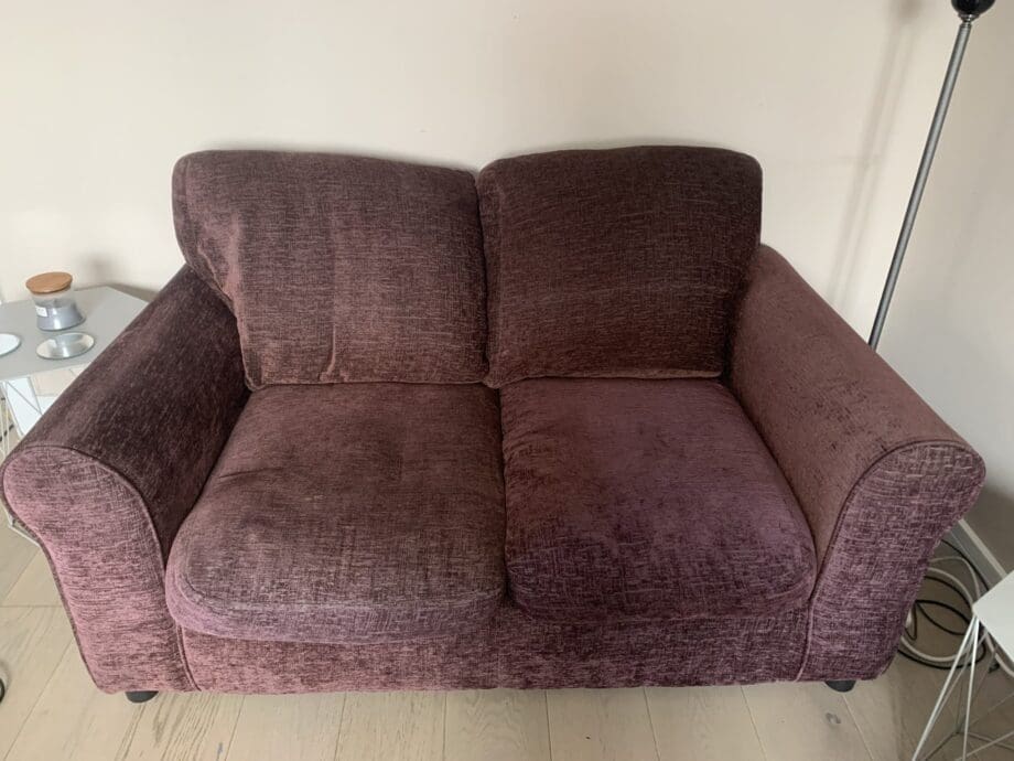 2 seater sofa and chair for sale