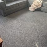 Grey corner sofa 5 seater