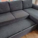 JYSK Vejlby sofa bed chaise longue