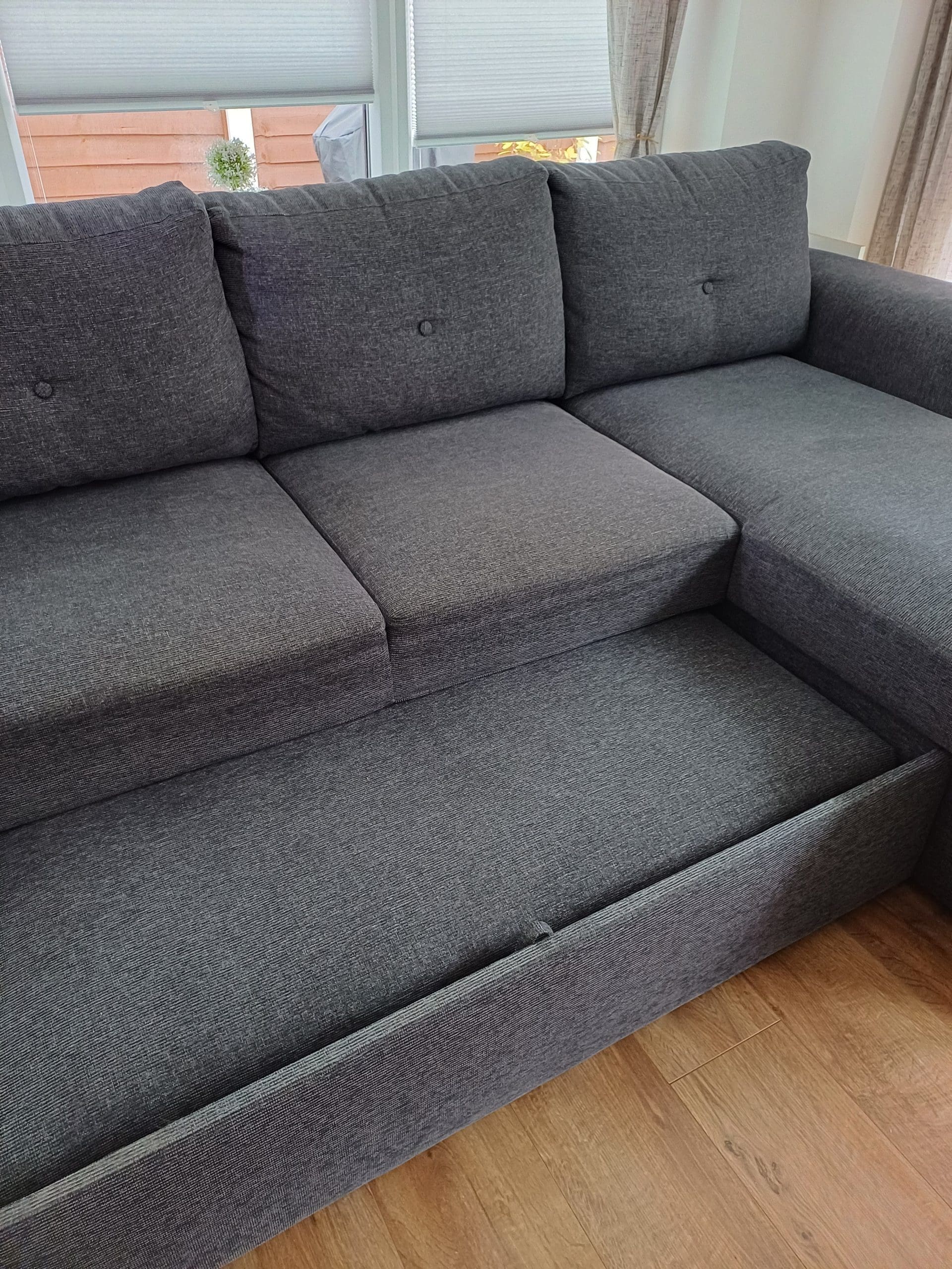 JYSK Vejlby sofa bed chaise longue Sofalistic The Sofa Marketplace