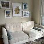 4-Seater Cream Sofa