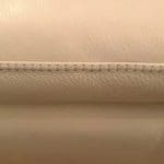 Natuzzi Cream Leather Sofas 2 seater