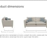 4-Seater Cream Sofa