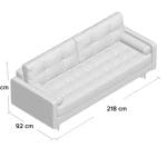 4 seat dark green velvet Sofa amd sofabed