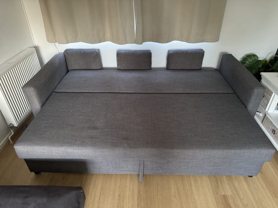 Ikea FRIHETEN Three-seat sofa-bed, Skiftebo dark grey