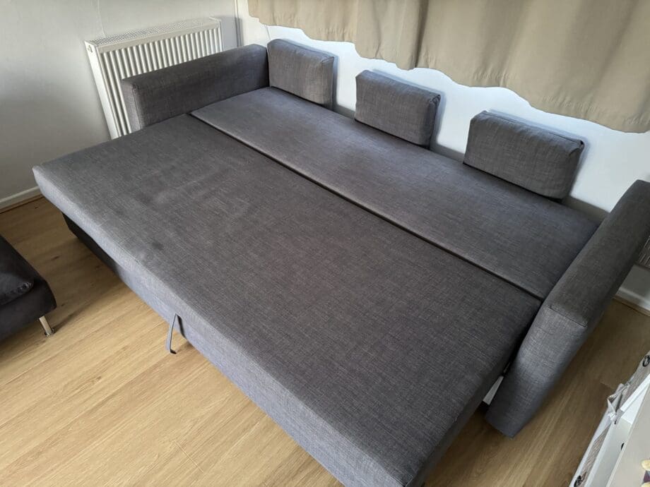 Ikea FRIHETEN Three-seat sofa-bed, Skiftebo dark grey