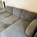 Next Houghton Corner Sofa - Dark Grey with Dark Feet