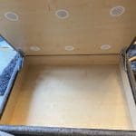 Large grey sofa with ottoman footstool