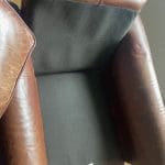 Brown Leather Arm Chair