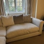 DFS Paignton pillow back corner sofa (3 parts)