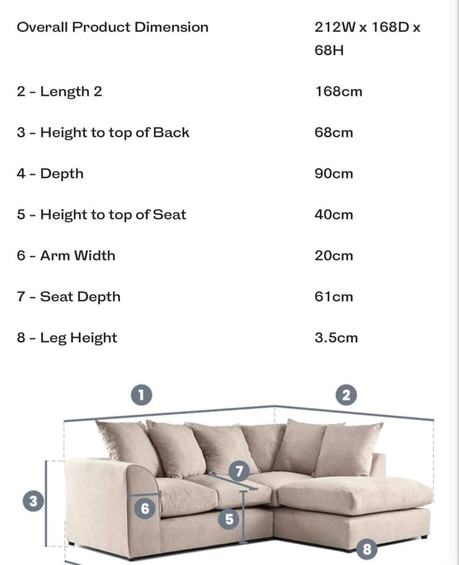 Grey Chelsea Corner Sofa
