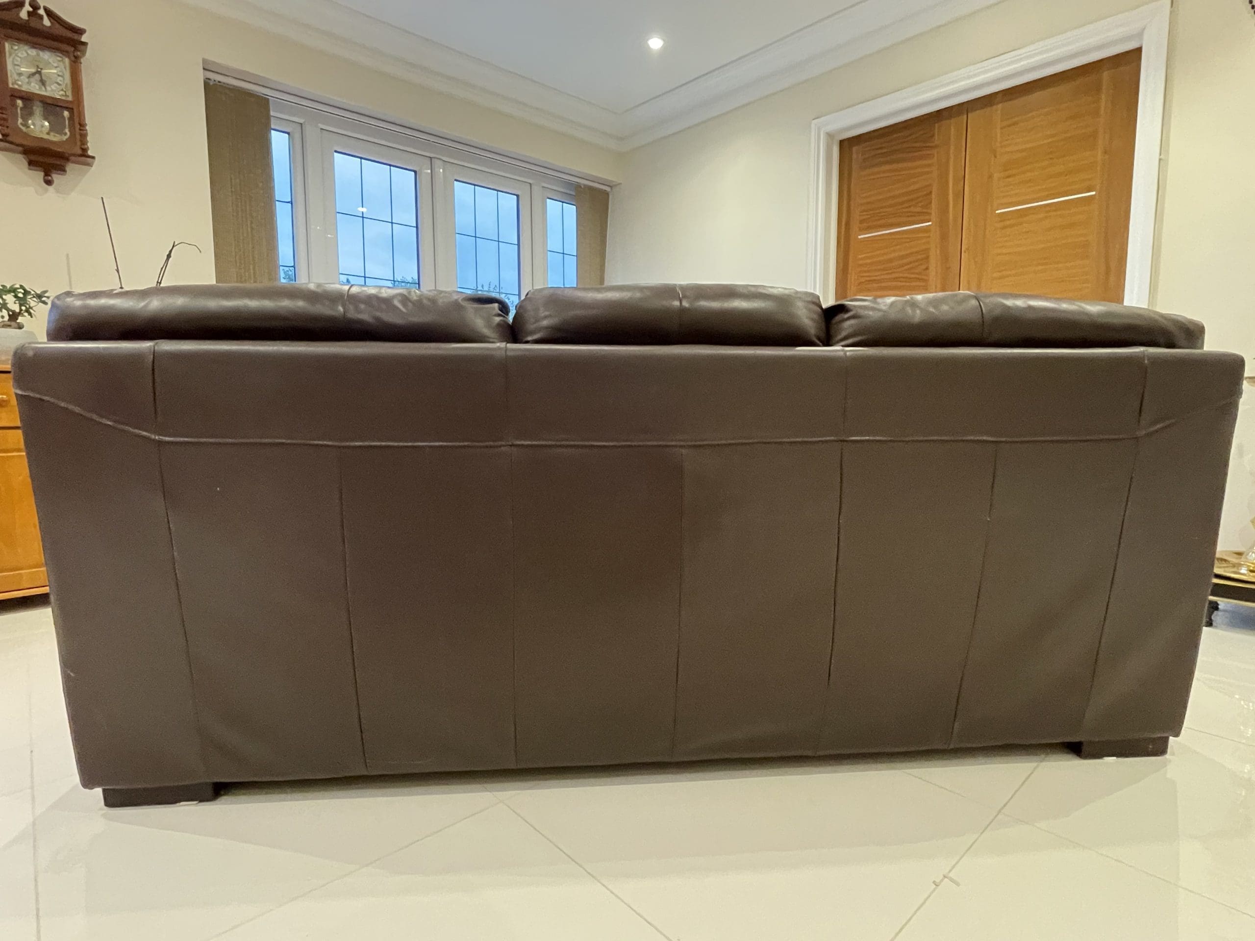 DFS 3 seater pure leather sofa Sofalistic The Sofa Marketplace, buy