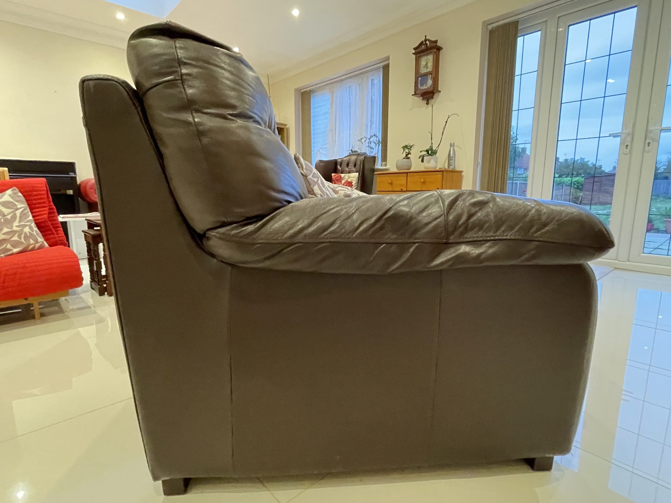 DFS 3 seater pure leather sofa Sofalistic The Sofa Marketplace, buy