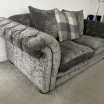 Grey DFS Country living 3 peice sofa