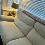 Two , 3 seat sofa