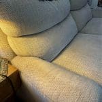 Two , 3 seat sofa