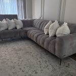 Brand new Natuzzi Editions L shaped sofa