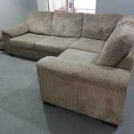 DFS Corner Sofa Pull out Double Sofa Bed & Footstool Storage