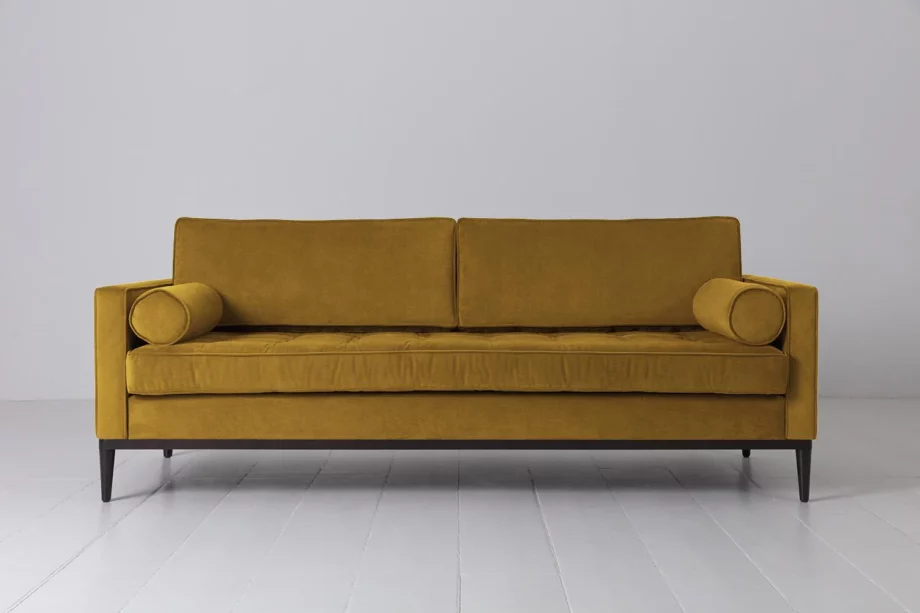 Swyft Model 02, 3 Seater Sofa in Mustard