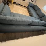 Made.com Harlow Corner Sofa, Orleans Blue