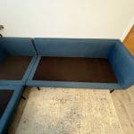 Made.com Harlow Corner Sofa, Orleans Blue