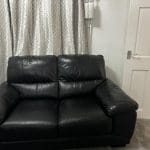 Leather Black Sofa