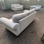 Furniture Village Grey Two Seater Sofa