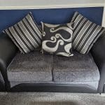 Two 2 seater sofas