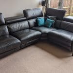DFS pure leather sofa